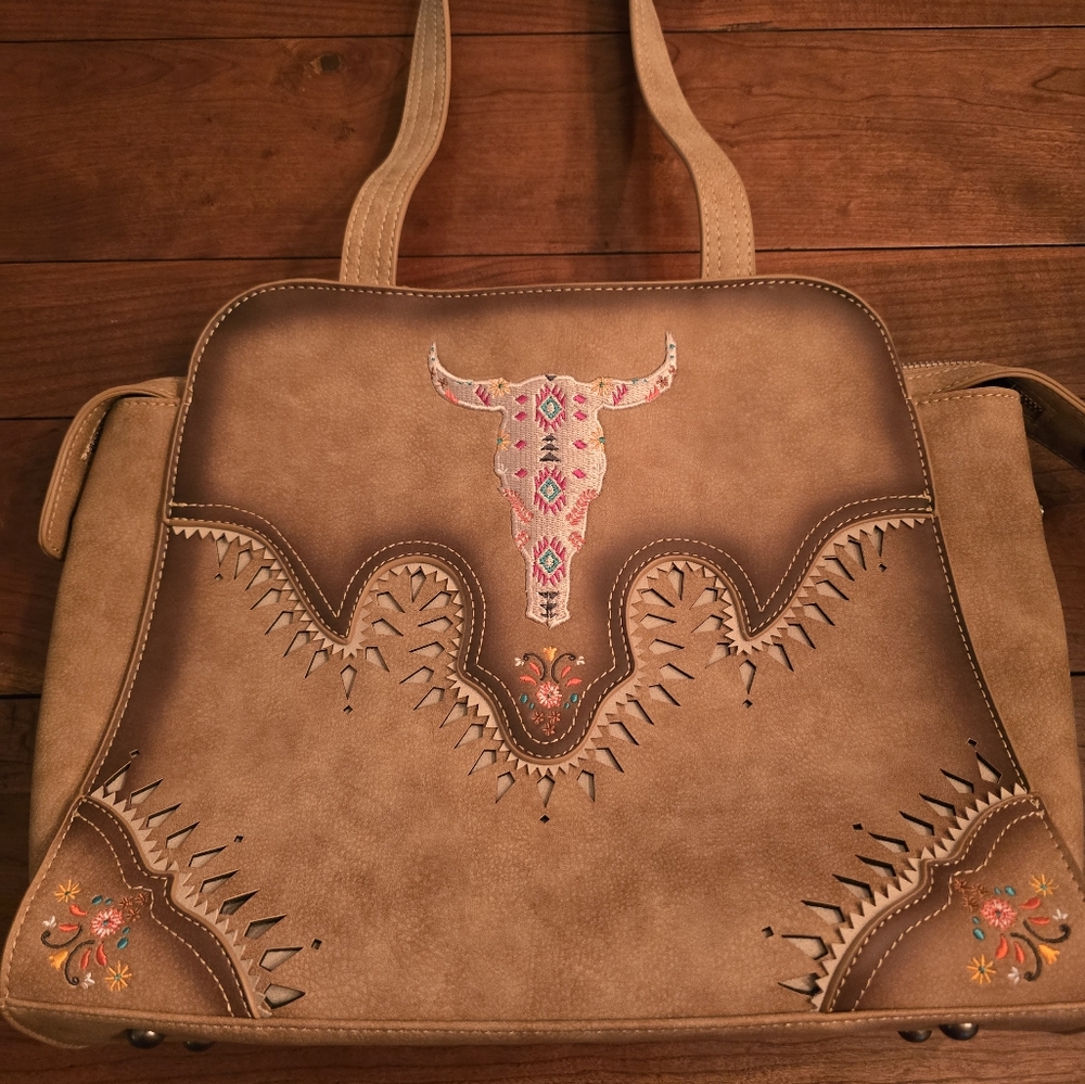 2 Myra Western Style Women's Bag, 1 Red Dirt Hat Bag & 1 Catchfly Studios Bag